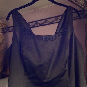 Black Formal short sleeve dress